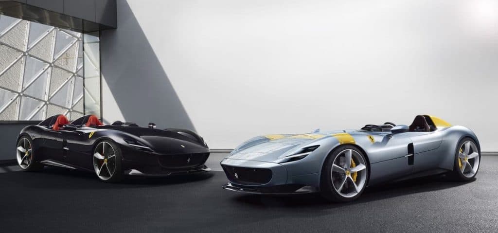 Ferrari Monza SP2 and SP1