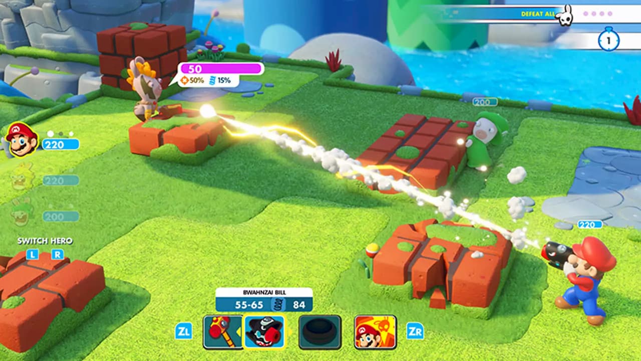 Mario + Rabbids - العاب استراتيجية اوف لاين